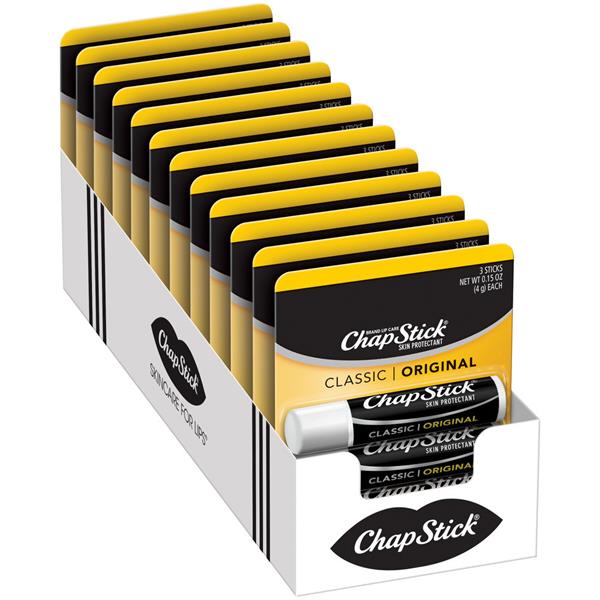 ChapStick Classic Original 3-0.15 oz Sticks | Hy-Vee Aisles Online ...