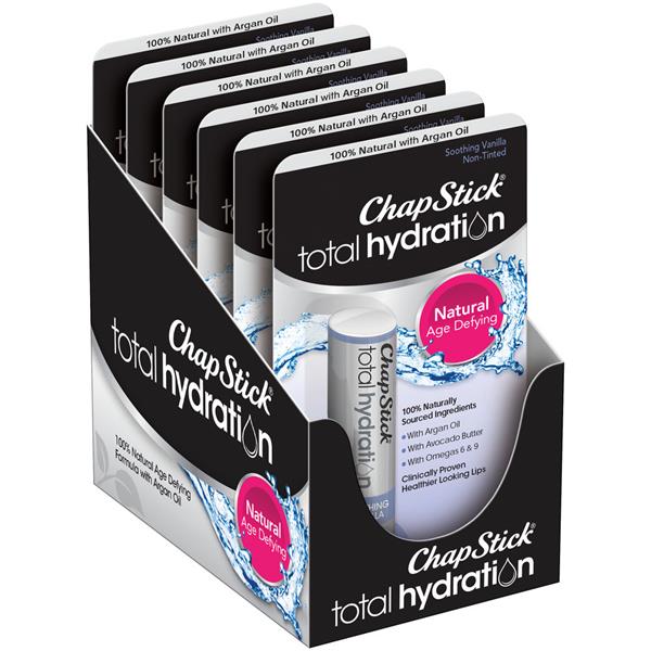 ChapStick Total Hydration Soothing Vanilla Lip Balm HyVee Aisles