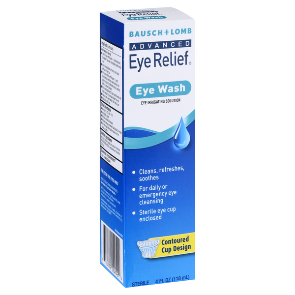 Bausch + Lomb Eye Wash, Advanced | Hy-Vee Aisles Online Grocery Shopping