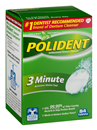 Polident Antibacterial 3 Minute Triple Mint Freshness Denture Cleanser Tablets