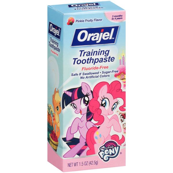 Orajel Pinkie Fruity Flavor My Little Pony Training Toothpaste | Hy-Vee ...