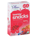 Plum Organics Tots Teensy Snacks, Soft Fruit Snacks, Berry 5-0.35 oz