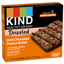 KIND Healthy Grains Dark Chocolate Peanut Butter Drizzled