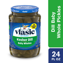 VLASIC Kosher Keto Friendly Dill Baby Whole Pickles