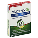 Mucinex DM Extended-Release Bi-Layer Expectorant & Cough Suppressant Tablets 14 ct Box