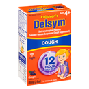 Delsym Childrens Cough 12Hr Grape Flavored Cough Suppressant Liquid