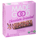 Madegood Granola Bars, Chocolate Drizzled, Birthday Cake Flavor, 5 Pack