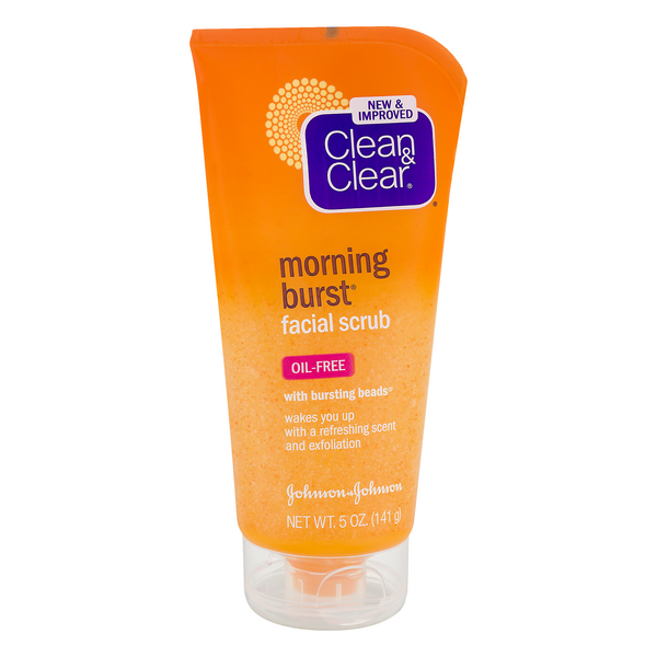  Clean & Clear Morning Burst Facial Cleanser with Bursting  Beads, 8 Ounce : Beauty & Personal Care