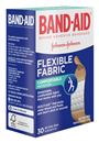 Band-Aid Flexible Fabric Memory Weave All One Size Adhesive Bandages
