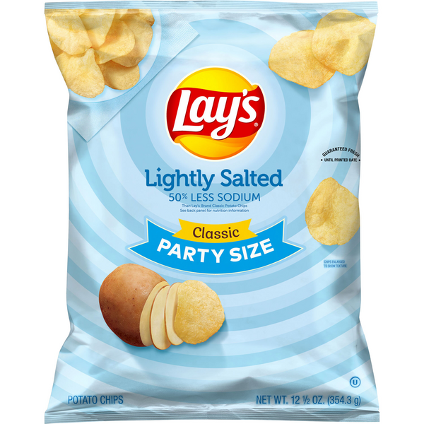 Lay's Potato Chips Classic Party Size 15.75 oz Bag