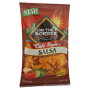 On the Border Tortilla Chips, Salsa, Cafe Style