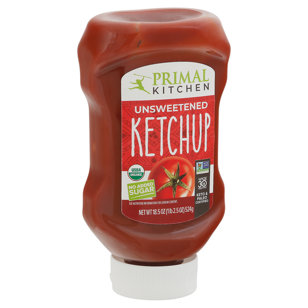 Primal Kitchen Organic Unsweetened Ketchup 11.3 oz - Kitchen & Company