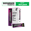 Body Armor Flash I.V. Electrolyte Drink Mix, Grape, 15-0.25 oz Packets