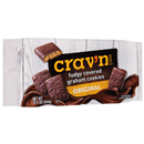 Crav'n Flavor Graham Cookies, Original, Fudgy Covered
