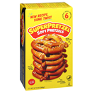 SuperPretzel Original Baked Soft Pretzels 6Ct