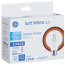 GE Soft White LED 60W Light Bulbs, Classic Shape