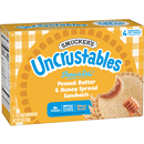 Smucker's Uncrustables Peanut Butter & Honey Spread Sandwiches 4 Count