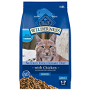 Blue Buffalo Wilderness High Protein, Natural Adult Indoor Dry Cat Food, Chicken 4-lb