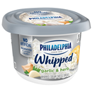 Philadelphia Whipped Garlic & Herb Cream Cheese Spread