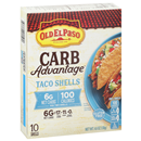 Old El Paso Carb Advantage Gluten Free Crunchy Taco Shells, 10Ct