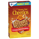 General Mills Cheerios Sweetened Whole Grain Oat Cereal, Gluten Free, Honey Nut, Family Size