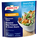 Birds Eye Steamfresh Chef's Favorites Roasted Red Potatoes & Green Beans with Parmesan Olive Oil Sauce