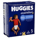 Huggies OverNites Diapers, Size 5, (Packaging May Vary)