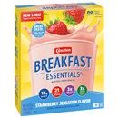 Carnation Breakfast Essentials Strawberry Sensation Complete Nutritional Drink, 10-1.26 oz Packets