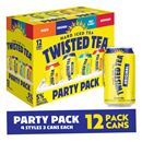 Twisted Tea Party Pack, Hard Iced Tea 12pk
