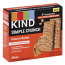 KIND Simple Crunch Peanut BUtter Granola Bars 5-1.4 oz Packs