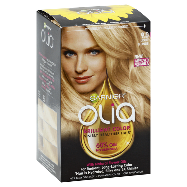 Garnier Olia Haarfarbe 9.0 Light Blonde – Permanente Farbe Ohne Ammoniak