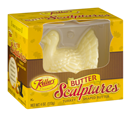 Keller's Butter Sculptures Turkey Shaped Butter