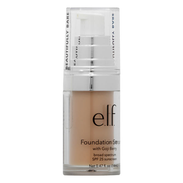 Elf Foundation Serum, With Goji Berry, Fair/Light, Spf 25 HyVee