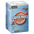 Swiss Miss Hot Cocoa Mix, Milk Chocolate, K-Cup Pods 10-0.65 oz