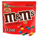 M&M'S Peanut Butter Milk Chocolate Candy, Family Size