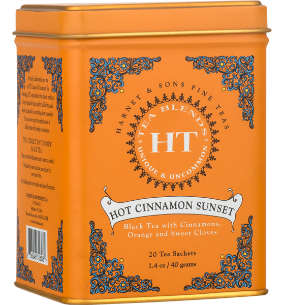 Harney & Sons Black Tea Blends Hot Cinnamon Sunset 20 Count | Hy