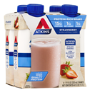 Atkins Strawberry Protein Rich Shakes 4Pk