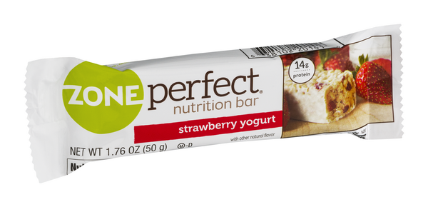 zone perfect bars strawberry yogurt