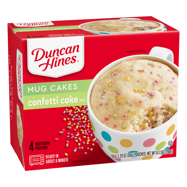 Duncan Hines Perfect Size for One Funtastic Confetti Cake Mix 42.29 oz