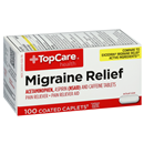 TopCare Migraine Formula with Caffeine Caplets