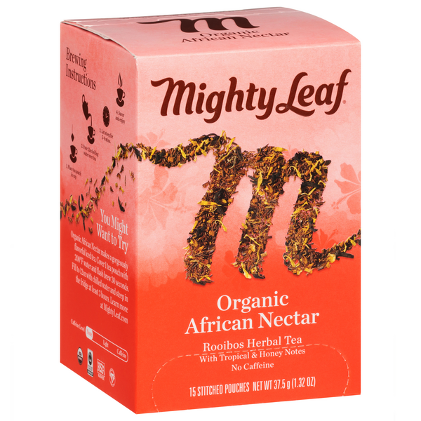 Mighty Leaf Organic African Nectar Tea 15Ct Pouches | Hy-Vee