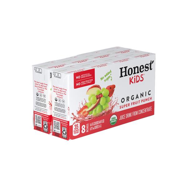 Honest Kids Fruit Punch Organic Juice Drink 86 fl oz Boxes HyVee