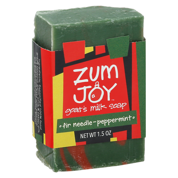 Zum Joy Goats Milk Soap, Fir Needle - Peppermint | Hy-Vee Aisles