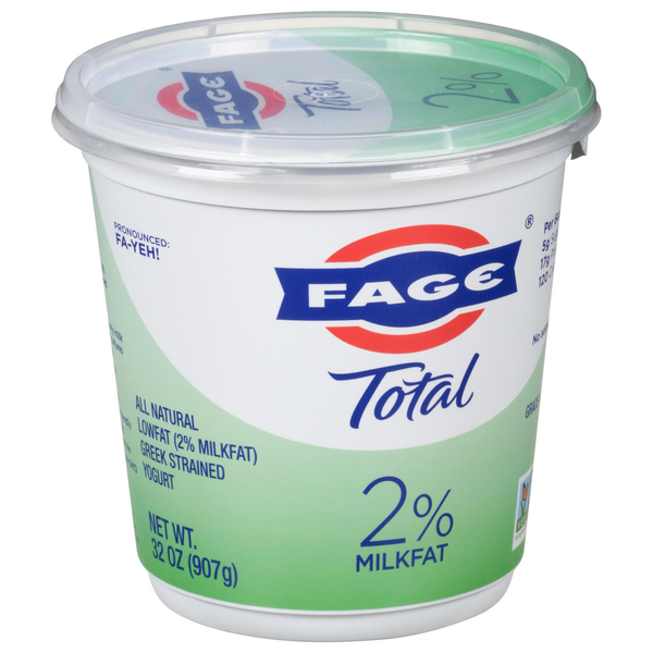 Fage Total 2 Milkfat All Natural Lowfat Greek Strained Yogurt HyVee