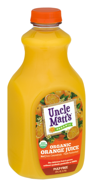 Uncle matt's outlet organic orange juice