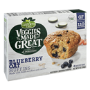 Garden Lites Veggies Made Great Blueberry Oat Muffins, 6Ct