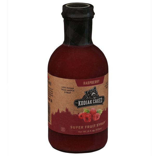 Kodiak Cakes Raspberry Super Fruit Syrup HyVee Aisles Online Grocery