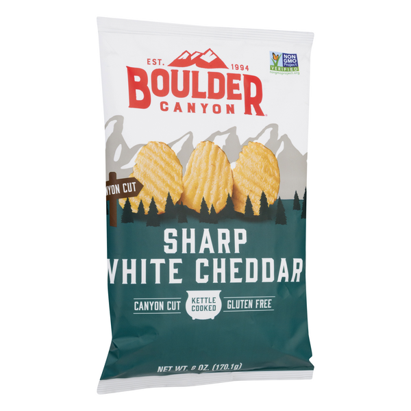 Boulder Canyon Sharp White Cheddar Canyon Cut Kettle Cooked Gluten Free   0708163127010 CL BYOC Default Large 