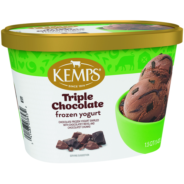 Kemps Triple Chocolate Frozen Yogurt | Hy-Vee Aisles Online