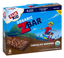 CLIF Kid ZBAR Organic Chocolate Brownie 6-1.27 oz Bars